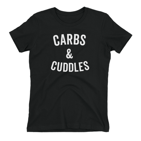 Carbs & Cuddles - Women's - Black