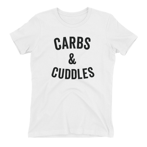 Carbs & Cuddles - Women's - White