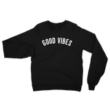 GOOD VIBES - Premium Sweater - Black (Unisex)