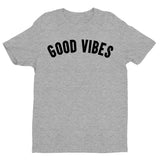 GOOD VIBES Tee - Men's - Heather Grey