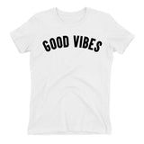 GOOD VIBES Tee - Women's - White