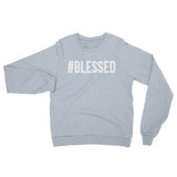 #BLESSED - Premium Crewneck Sweater - Heather Grey (Unisex)