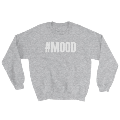 #MOOD - Premium Crewneck Sweatshirt - Grey (Unisex)