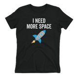 I Need More Space Tee - Women's - Black