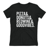 Pizza&&&& Tee - Women's - Black