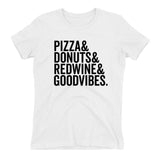 Pizza&&&& Tee - Women's - White