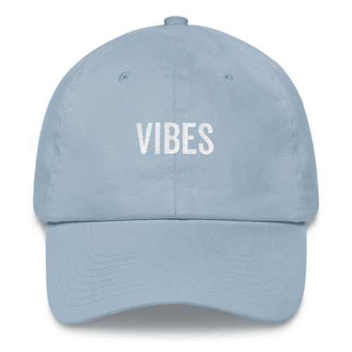 VIBES - Dad Cap - Light Blue (Unisex)