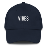 VIBES - Dad Cap - Navy Blue & Light Blue